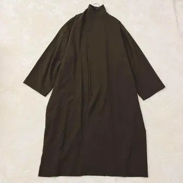 새상품급 JURGEN LEHL 요건 레일 롱 코트