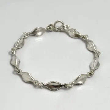 GEORG JENSEN 180 링크 토글 실버 팔찌