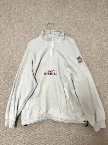 blackweirdos Anorak Sweat Shirt / BEIGE
