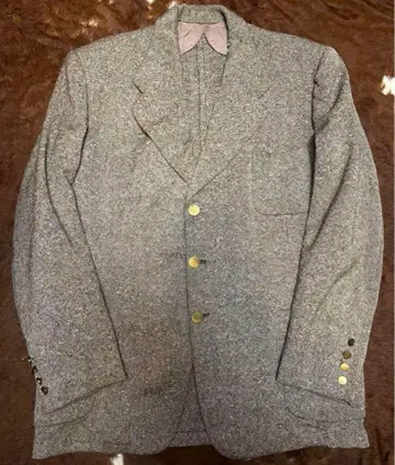 50s 60s 테일러드 자켓 네프 패턴 울 자켓 레이온 셔츠
