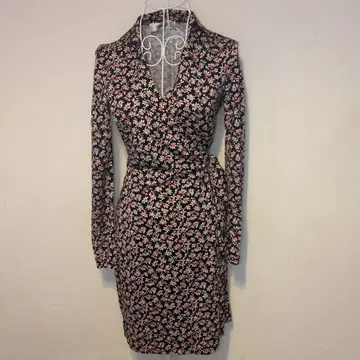 Diane Von Furstenberg 9-13 랩 원피스