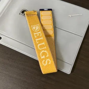 Delugs Delcro 20mm 스트랩 머스타드