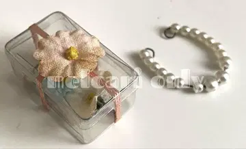 초대 리카짱 타미짱 잡화 2점 쇼와 레트로 천 꽃 펄 목걸이