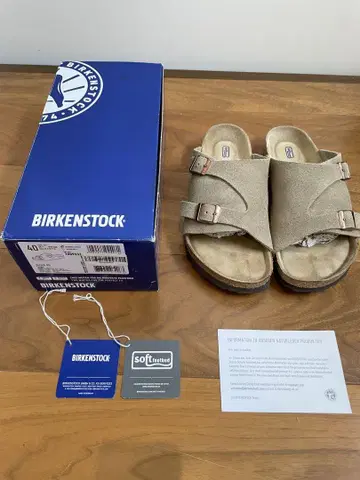 BIRKENSTOCK 취리히 BS 샌들 40 베이지