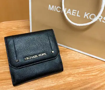 MICHEAL KORS 3단 폴더형 지갑 블랙
