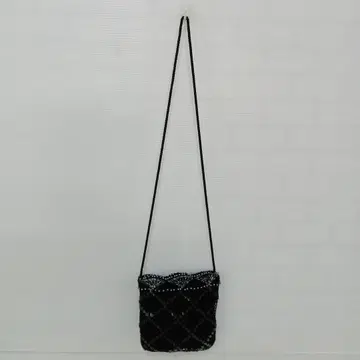 9.12 S731P 빈티지 숄더백 비즈백