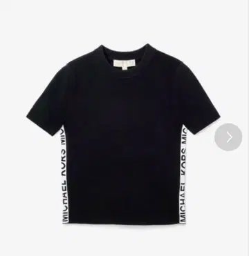 마이클코어스 MK 테이프 SS 크루넥 로고 반팔 상의