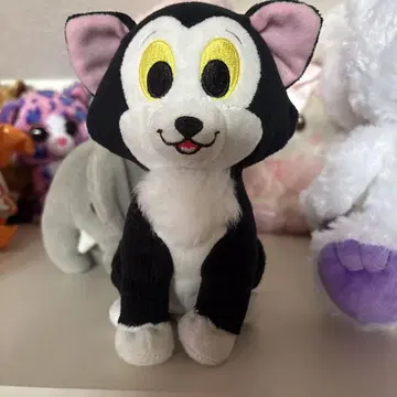 디즈니 피노키오 피가로 고양이 봉제 인형