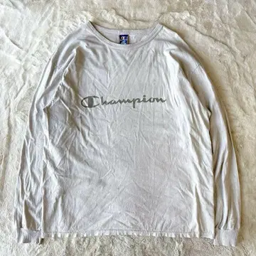 90s 미국 USA제 Champion 챔피온 L 긴팔 센터 로고