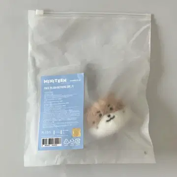 MINITEEN 찬다리 페이스 플러시 키링