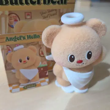 공식 굿즈 Butter bear 피규어 버터베어 엔젤 헬로우