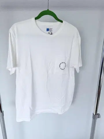 JAPAN BLUE JEANS 화이트 T셔츠 L사이즈 반팔T셔츠