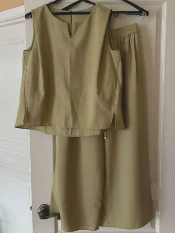 B.C STOCK 린넨 라이크 셋업