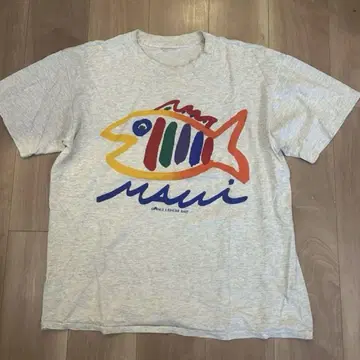 90s 물고기 셔츠