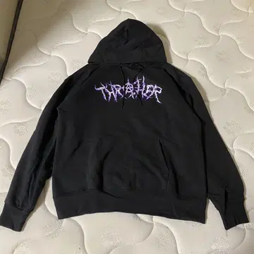 THRASHER 블랙 후드티 M