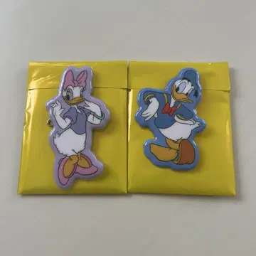 도날드&데이지 디즈니 다이컷 배지