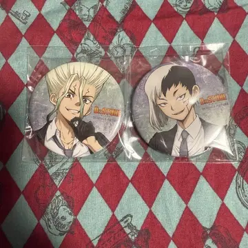 Dr.STONE Blu-ray DVD 특전 캔뱃지 세트