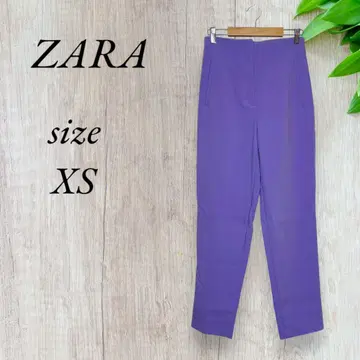 ZARA 자라 테이퍼드 팬츠 바지 하의 라벤더 연보라 854