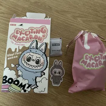 Sesame Bean 라부부 Labubu 마카롱 세서미빈 미개봉