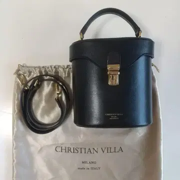 CHRISTIAN VILLA 바케츠형 숄더백