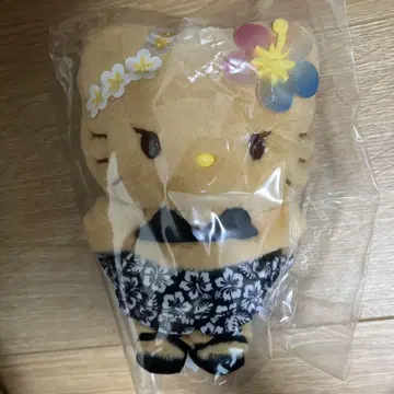 [ 새상품 ] 헬로키티 마스코트 홀더 토코나츠바케이션 블랙