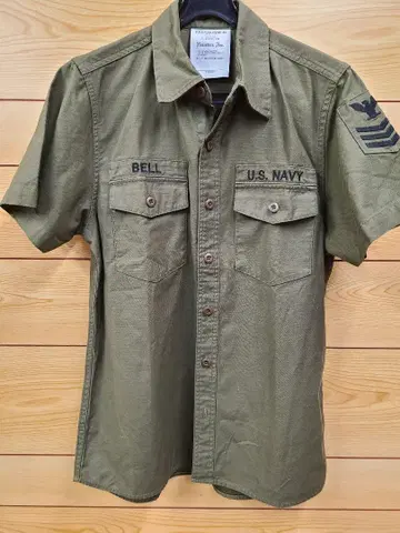 U.S. NAVY 반팔 셔츠 Houston, Inc. 사이즈 M