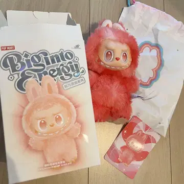 정품 POP MART 러브러브 빅 인 투 에너지 LOVE 새상품