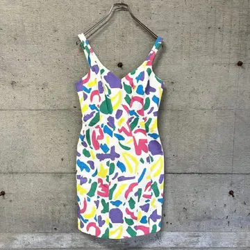 MOSCHINO COUTURE 모스키노 슬리브리스 원피스 40