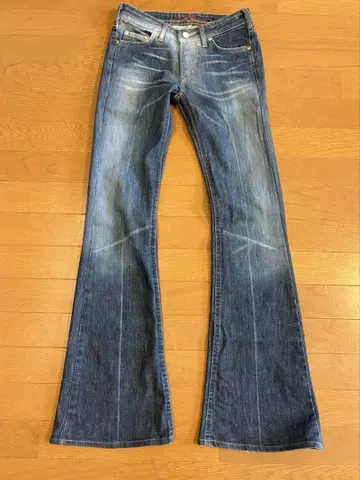 CIMARRON 시마론 로우라이즈 플레어 데님 26인치