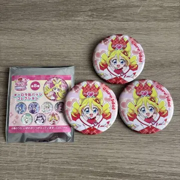 영화 키미토 아이돌 프리큐어 홀로그램 캔뱃지 큐어 아이돌