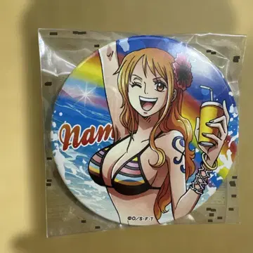 ONE PIECE 워터 어드벤처 하와이안즈 도데카 캔뱃지 나미