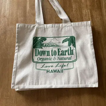 Down to Earth 오가닉 토트백