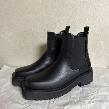 mystic 스퀘어 사이드 고어 부츠 24cm