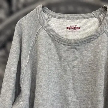 구제 beams sports wear 맨투맨