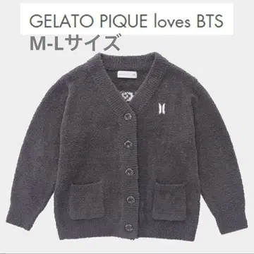 [미사용 새상품] BTS x GELATO PIQUE 가디건, 담요 2세트