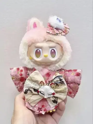 LABUBU 라브브 17cm 의류 인형옷 기모노