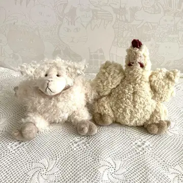 로라 애슐리 봉제 인형 양 닭