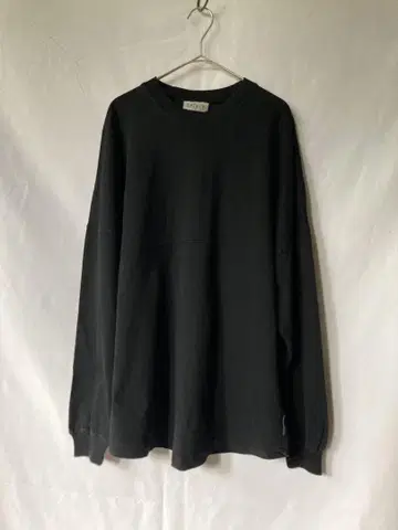 SPRIT 백 프린트 롱 T 빈티지 미국제 러버 프린트 B