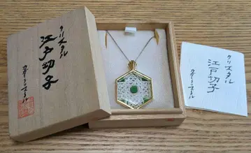 크리스탈 에도키리코 목걸이 카가미크리스탈
