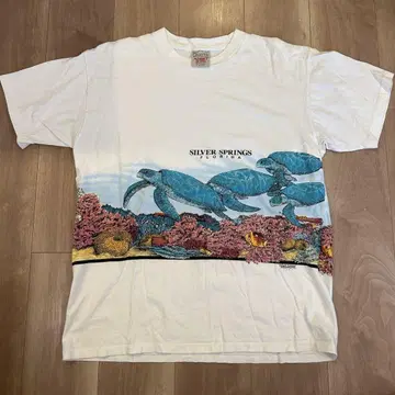 90s USA T셔츠 플로리다 거북이 ONEITA