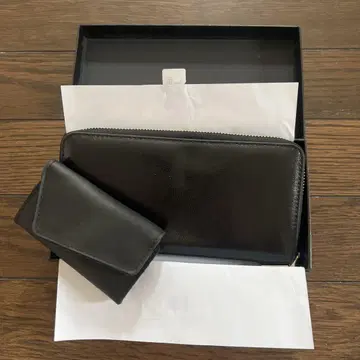 장지갑과 키케이스 블랙