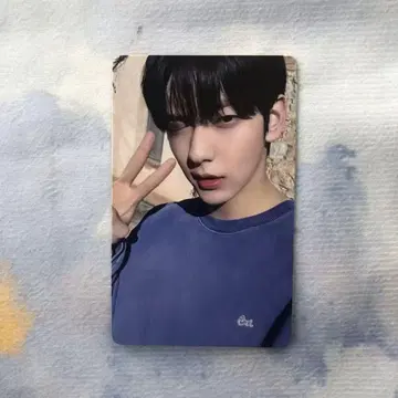 TXT LINE MUSIC 재생 캠페인 당첨 수빈 트레이딩 카드