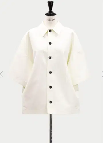 machatt 더블 크로스오버 셔츠 아이보리