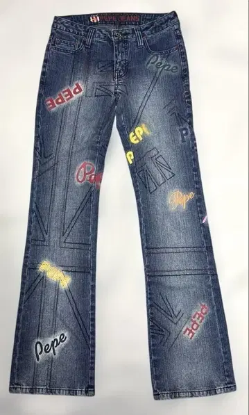 pepe jeans 페페진스 자수 프린트 데님 25인치 5020