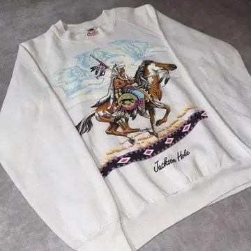 90s Fruit of the Loom L/S 스웨트 USA 제조