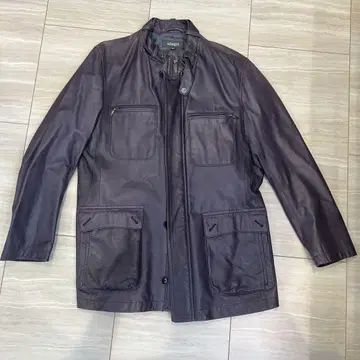 allegri 알레그리 다크 라벤더? 라무 가죽 자켓 50 LL