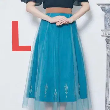 시마무라 치하루 L 스커트 대관식 아나와 눈의 여왕 디즈니