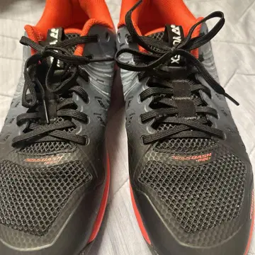 YONEX 테니스화 블랙/빨간색 27.5cm