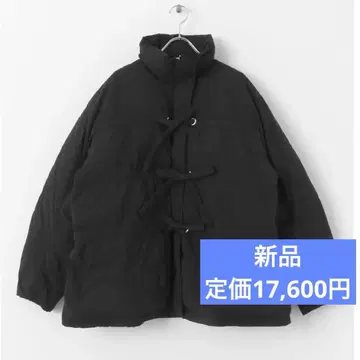 새상품 KBF 프론트 리본 패딩 자켓 블랙 블랙 어반 리서치