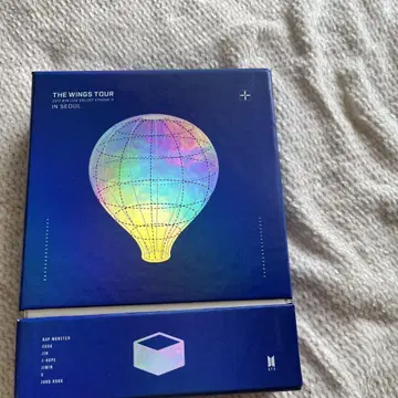 BTS THE WINGS TOUR LIVE DVD 포토 카드 포함 한국판